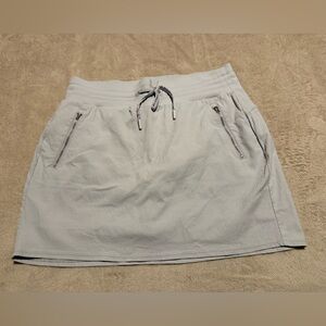 Athleta Light Gray Skort